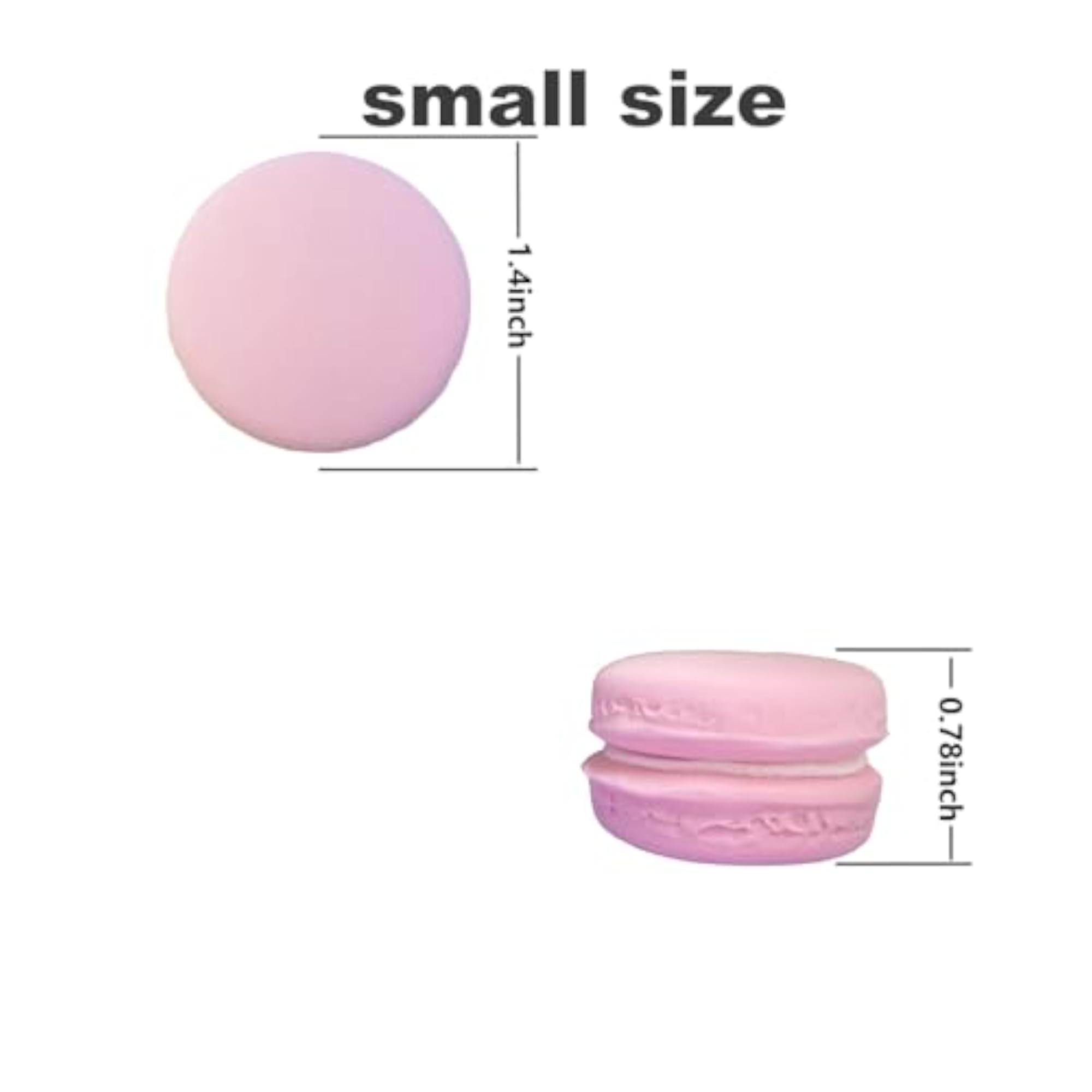 18pcs Cookies Model Simulation Macaron Products